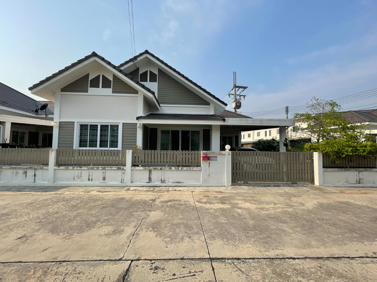 รูป ขายบ้านเดี่ยว โครงการบ้านอยู่สบาย บ้านบึง ชลบุรี - รูปที่ 1/5