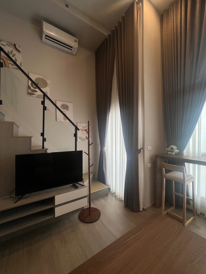 รูป ถูกสุดในโครงการ ‼️ ให้เช่า 🔥 Origin plug&play nonthaburi Duplex 2 ชั้น ห้องสวย เฟอร์ครบจัดเต็ม+มีเครื่องซักผ้า📍 พร้อมให้เข้าอยู่ - รูปที่ 3/13