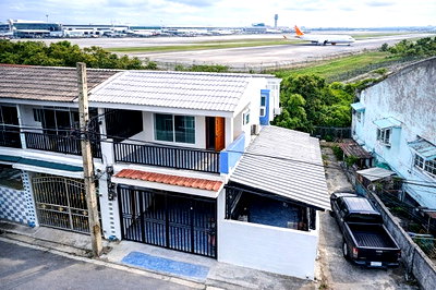 เช่าทาวน์โฮม ลำลูกกา คลองหนึ่ง : วิภาวดีรังสิต70-80 ทาวน์เฮ้าส์ให้เช่า 3 นอน สนามบินดอนเมือง 850 ม. 2น้ำ ดอนเมืองโทลล์เวย์ 24 ตร.ว.192 ตร.ม. พร้อมแอร์ และเฟอร์ฯ