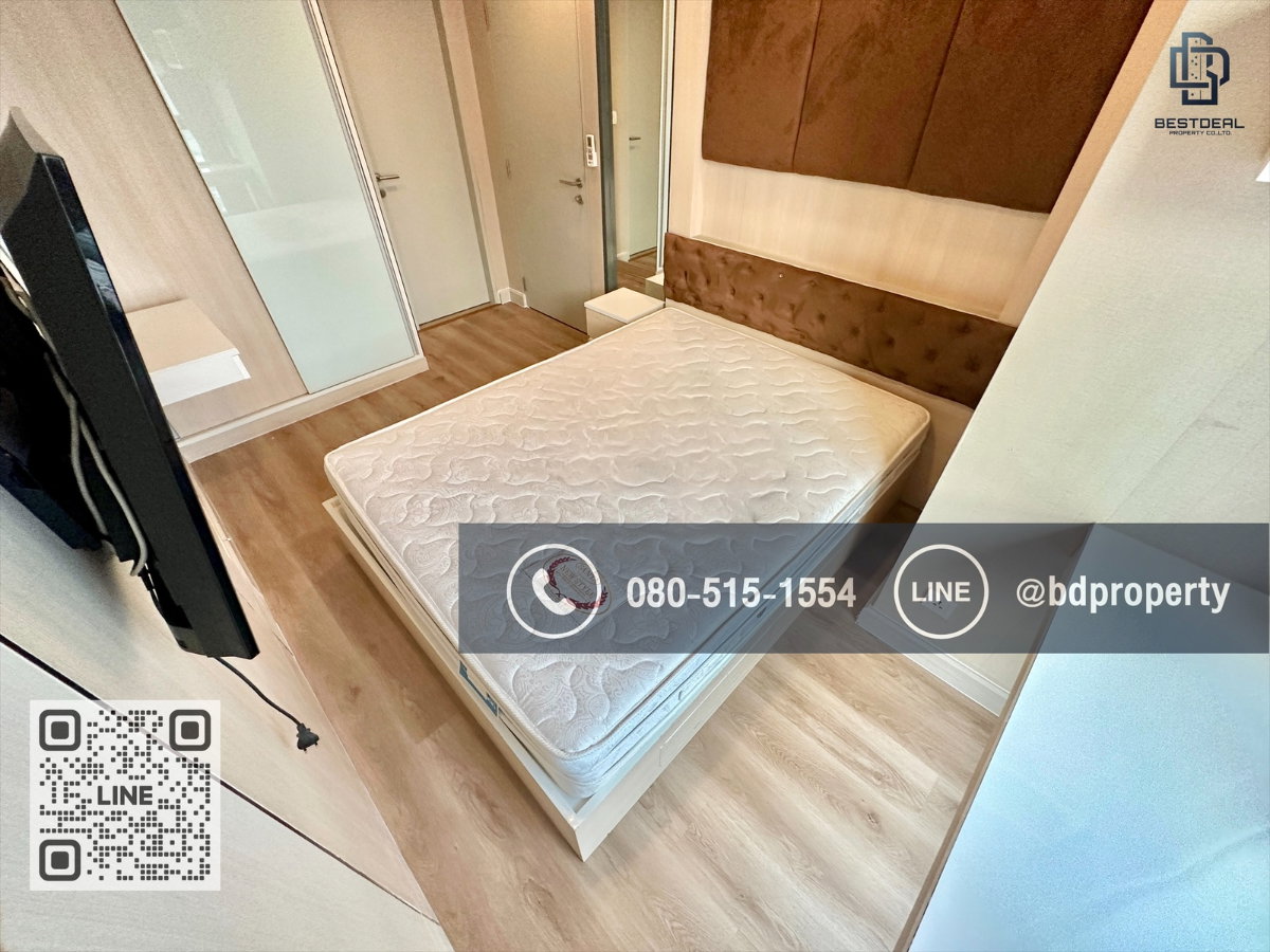 รูป Bestdeal ให้เช่า 1 ห้องนอน 31ตรม.ราคา 16,000/เดือนเท่านั้น เฟอร์นิเจอร์และเครื่องใช้ไฟฟ้าครบ“IDEO MOBI RAMA 9” ใกล้MRT และ เซ็นทรัลพระราม 9 - รูปที่ 5/12