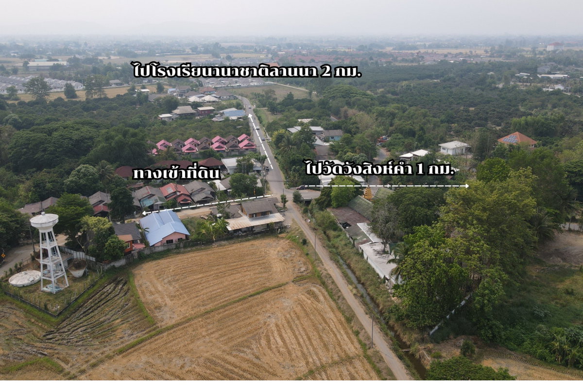 รูป 🔥ด่วน! ราคานี้มีไม่บ่อย ที่ดินในโรงเรียนนานาชาติลานนา - รูปที่ 6/6
