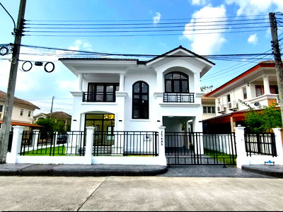 ขายบ้านเดี่ยว :  บ้านเดี่ยวหลังมุม รีโนเวทใหม่ทั้งหลัง ทำเลดี หมู่บ้านภัสสร 3  รังสิต-คลองสาม คลองหลวง ปทุมธานี