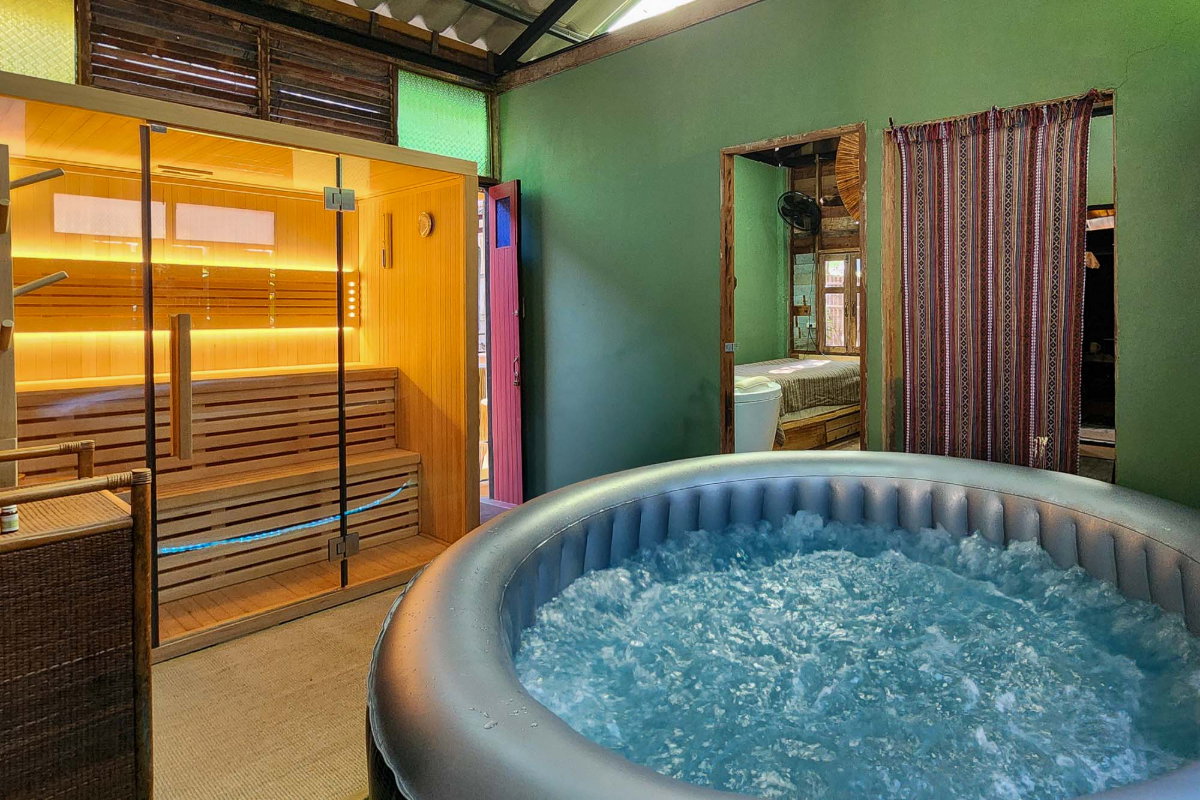 รูป เซ้ง เกสต์เฮาส์ ทำเลหลังมช. ใกล้โครงการบ้านข้างวัด พร้อมโซนสปา (Jacuzzi & Sauna) - รูปที่ 41/41