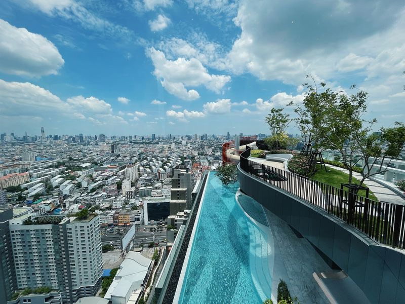 รูป ให้เช่า The trust erawan ทำเลดี ใกล้ BTS เอราวัณ เดินทางสะดวก เข้าเมืองง่ายห้องมุม เป็นส่วนตัว บรรยากาศเงียบสงบ วิวสวนสวย สีเขียวสบายตา 🌿 - รูปที่ 10/10