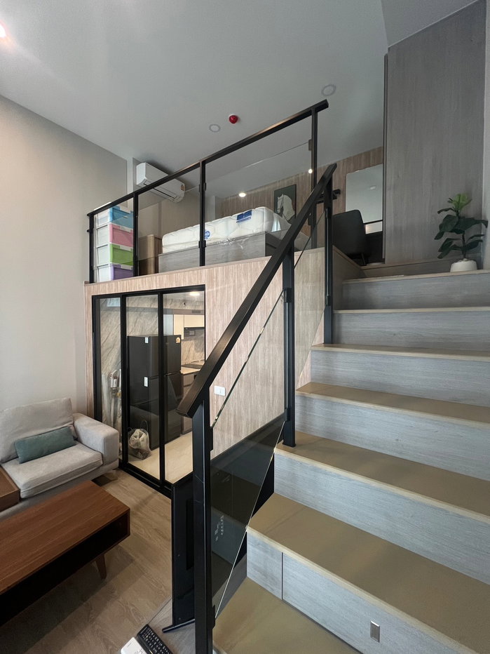 รูป ถูกสุดในโครงการ ‼️ ให้เช่า 🔥 Origin plug&play nonthaburi Duplex 2 ชั้น ห้องสวย เฟอร์ครบจัดเต็ม+มีเครื่องซักผ้า📍 พร้อมให้เข้าอยู่ - รูปที่ 8/13