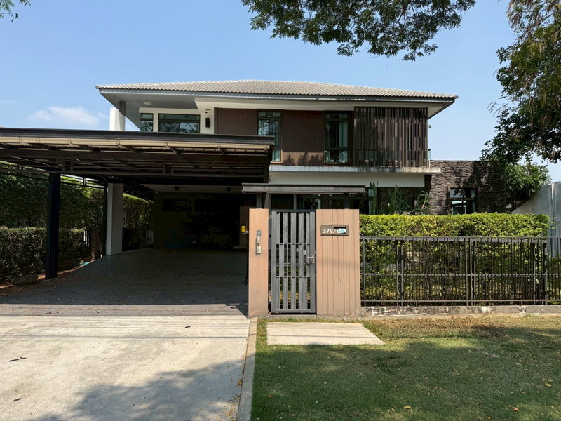 ขายบ้านเดี่ยว : บ้านเดี่ยว 2 ชั้น มัณฑนา กัลปพฤกษ์-วงแหวน Mantana Kalapapruk – Wongwaen แปลงมุม