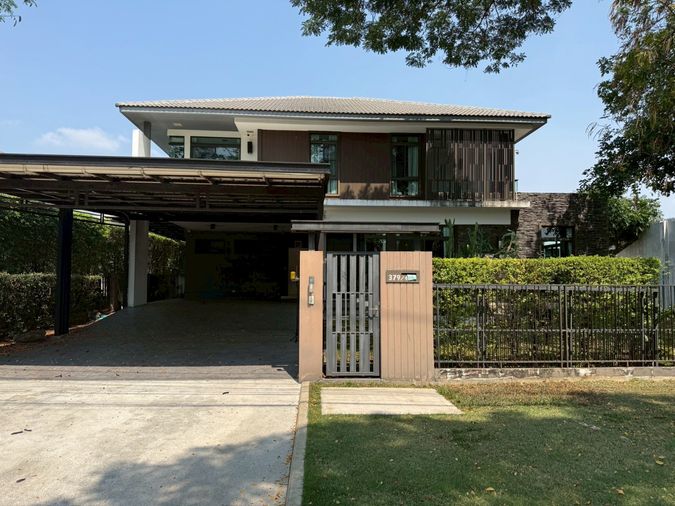 4-bed house for sale, 320 sqm, 122.2 sq wah, Mantana Kalapapruek - Wongwaen