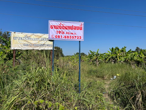 ขายที่ดิน 19 ไร่ ริมถนนซุปเปอร์ไฮเวย์ เชียงใหม่-เชียงราย