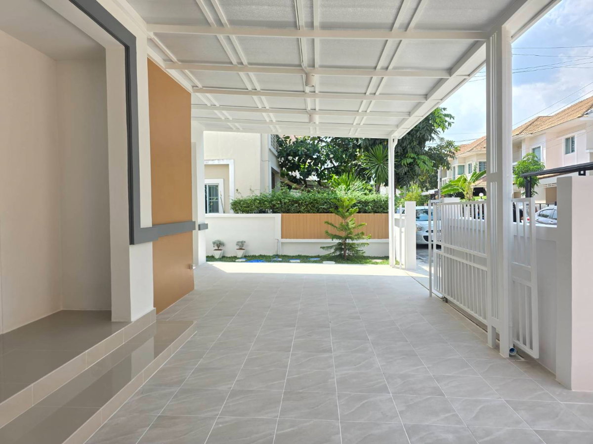 รูป บ้านเดี่ยวหลังใหญ่ ทำเลหลังมุมใน รีโนเวทใหม่ หมู่บ้าน แลนซีโอ รามอินทรา-นวมินทร์ ถ.เลียบคลอง เขตคลองสามวา พร้อมอยู่ทั้งเฟอร์ฯ,แอร์ - รูปที่ 12/41