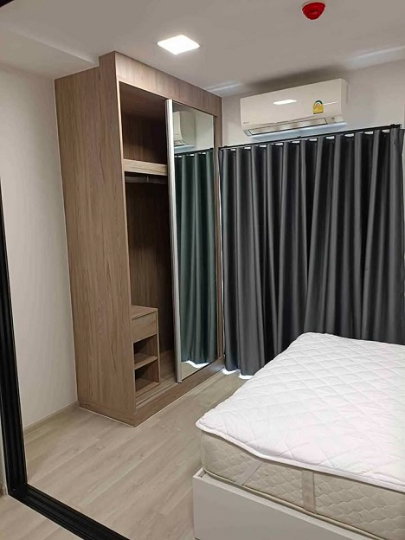 รูป ห้องใหม่ คอนโด พลัมคอนโด สะพานใหม่ สเตชั่น 1 นอน 25 ตรม ชั้น 6 เพียง 8,000 บาท - รูปที่ 3/6