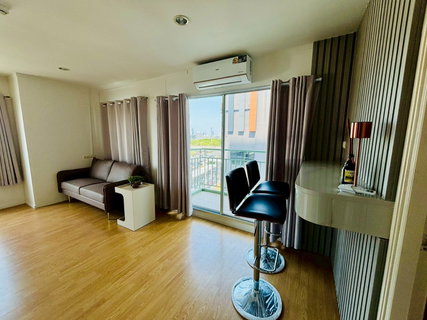 ขายคอนโด ลุมพินีเพลส-ศรีนครินทร์ หัวหมาก สเตชั่น อาคาร A ชั้น 8 ห้องมุม พท. 38.41 ตรว.