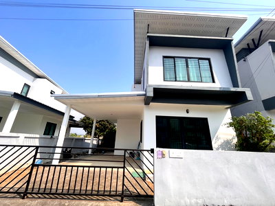 บ้านแฝด หางดง เชียงใหม่ : 🔥 บ้านสวย ทำเลดี  บ้านเพิ่มทรัพย์ หางดง