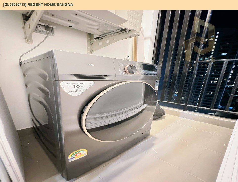 รูป DL26030713 ให้เช่าคอนโด รีเจ้นท์ โฮม บางนา (Regent home bangna) ใกล้ BTS บางนา พร้อมเข้าอยู่ โทรด่วน 0800343450 LineID @655ebbvc - รูปที่ 7/10