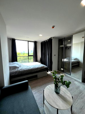 Condos for rent MRT Si Iam  : Atmoz Tropicana Bangna, 1B1B, 5 Floor, Building E, 25 Sq.m., Rental 9,000 THB/Month Ready to move in
