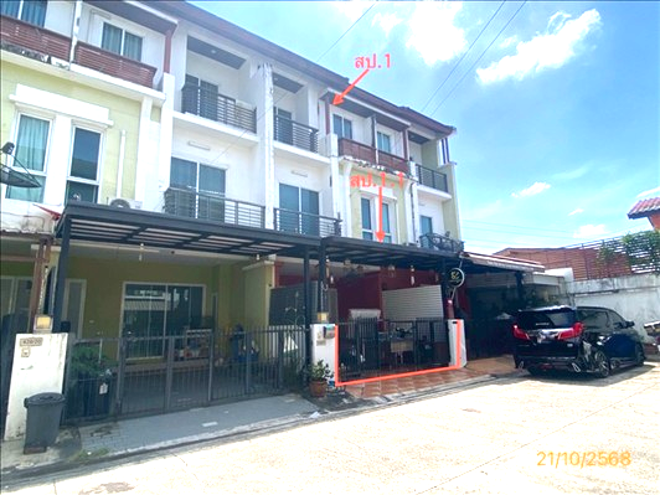 รูป ทาวน์เฮ้าส์ สำหรับขาย นัมเบอร์วันทาวน์โฮม วงแหวนบางนา-ราม 2 ดอกไม้ เขตประเวศ กรุงเทพมหานคร - รูปที่ 3/12