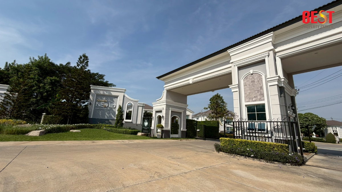 รูป ขาดทุนเป็นล้าน! ขายบ้านหลังมุม โครงการ โกลเด้นนีโอ 2 รามอินทรา-วงแหวน แต่งสวย สภาพนางฟ้า หิ้วกระเป๋าเข้าอยู่ได้เลย - รูปที่ 2/24