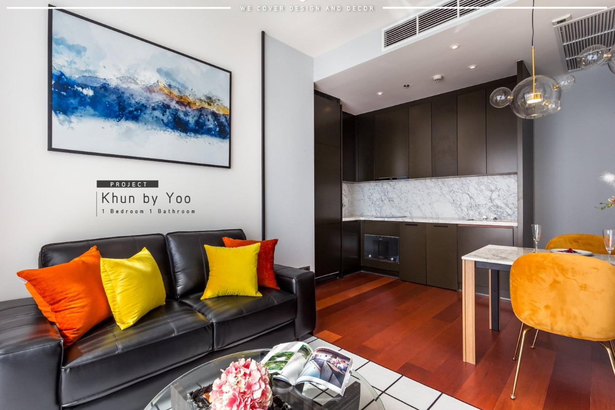 รูป ให้เช่า 1 ห้องนอน 41.52 ตร.ม พร้อมเข้าอยู่ -- โทรด่วน 094-641-5974 - รูปที่ 4/9