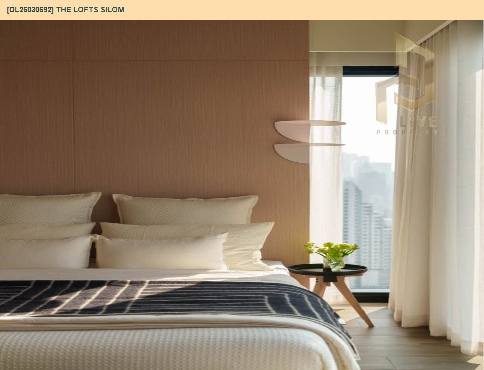 รูป DL26030692 ให้เช่าคอนโด เดอะ ลอฟท์ สีลม (The Lofts Silom) ใกล้ BTS สุรศักดิ์ พร้อมเข้าอยู่ โทรด่วน 0653619502 LineID @897iyzll - รูปที่ 14/18