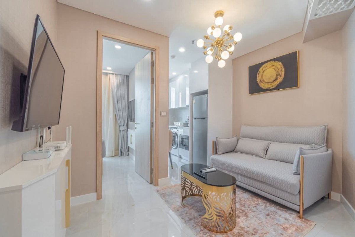 รูป คอนโดมิเนียมหรูติดหาดจอเทียนชั้นสูง45 โคปาคาบาน่าจอมเทียน 1ห้องนอน 1ห้องน้ำ - รูปที่ 3/7