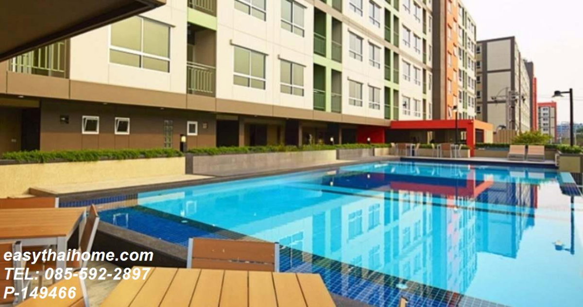 รูป P-149466 คอนโดฯ 1 นอน วิวเมืองสวย! ลุมพินี วิลล์ สุขุมวิท 76 เฟส1 ใกล้ BTS แบริ่ง 1.59 ล้าน : ย่านสำโรงเหนือ | Line Id @easythaihome | 085-592-2897 - รูปที่ 10/10