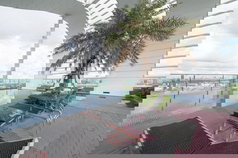 รูปภาพ 🔥Best Deal!!✨RHYTHM Sukhumvit 50✨For Rent 👍Condo Low Rise 🍃Feeling peaceful 🚅On nut BTS Station💎EmQuartier PSL-119 Contact Us 💚Line ID @propsync