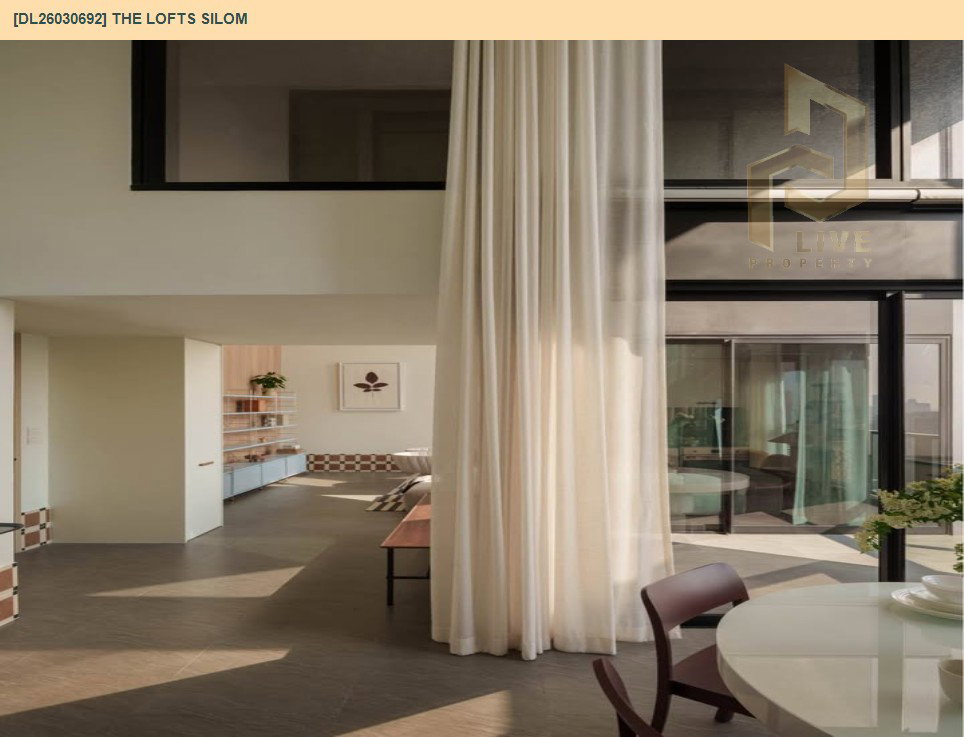 รูป DL26030692 ให้เช่าคอนโด เดอะ ลอฟท์ สีลม (The Lofts Silom) ใกล้ BTS สุรศักดิ์ พร้อมเข้าอยู่ โทรด่วน 0653619502 LineID @897iyzll - รูปที่ 13/18