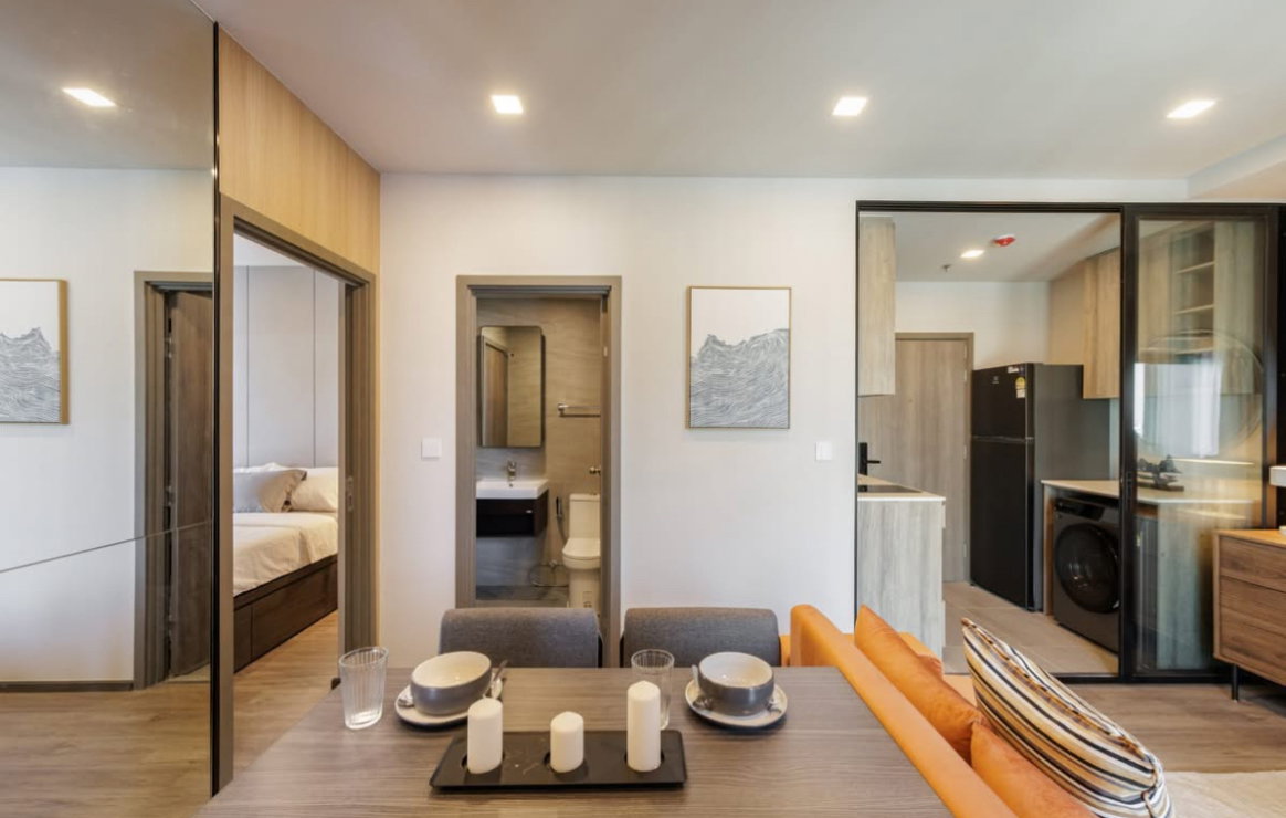 รูป ‼️✅ให้เช่าคอนโด Metris District Ladprao 2bed1bath แต่งสวย 🐶🐱Pet Friendly - รูปที่ 7/21