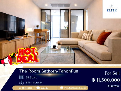 คอนโด BTS เซนต์หลุยส์ : ✨ High Floor Haven อยู่สูงกว่า ก็เห็นอะไรมากกว่า The Room สาทร – ถนนปั้น 💖