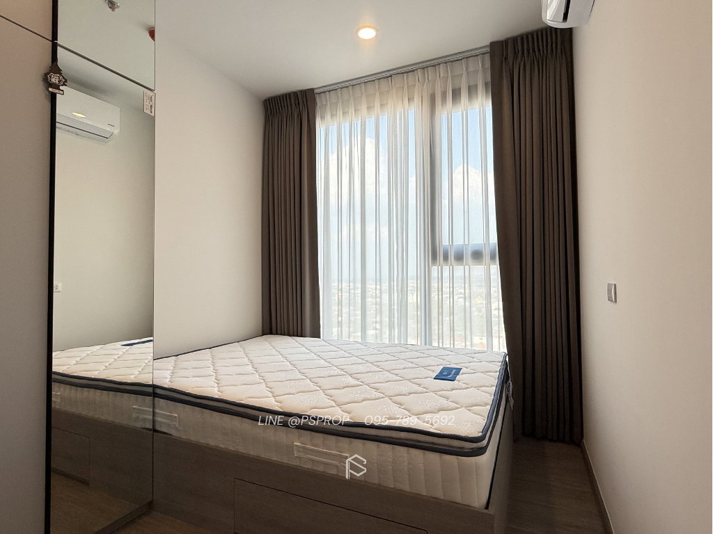 รูป คอนโดเช่าบางเเสน ติดถนนลงหาดบางเเสน Origin Play Bangsaen ✅ พร้อมเข้าอยู่ #CR0389 - รูปที่ 3/11