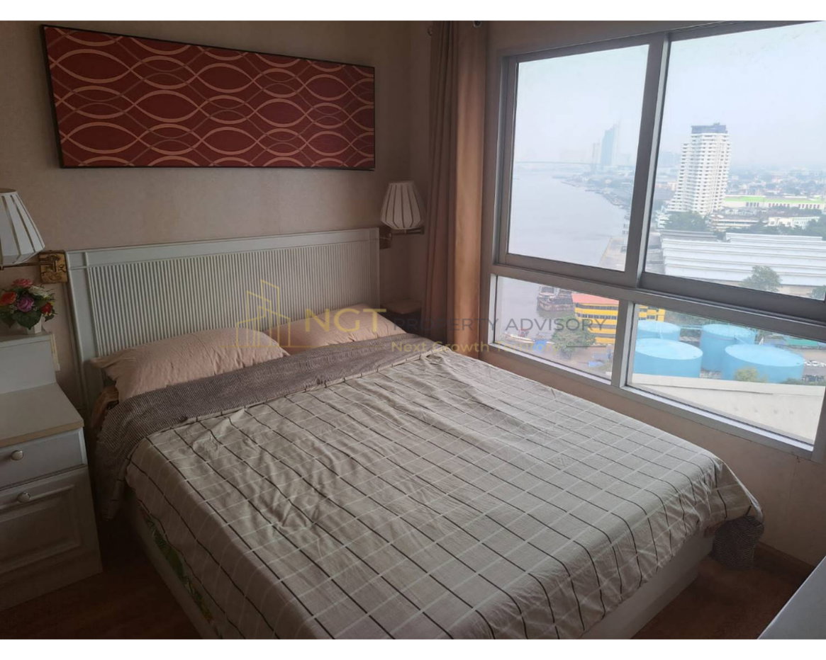 รูป 🏙 Ivy River Condo ราษฎร์บูรณะ | ชั้น 20 วิวแม่น้ำเจ้าพระยา 35.45 ตร.ม. เฟอร์ครบ พร้อมอยู่ - รูปที่ 7/19