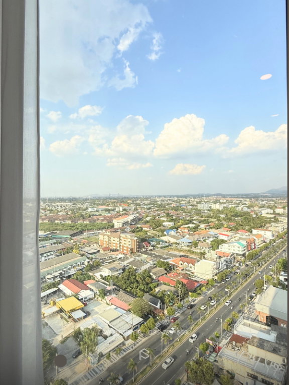 รูป คอนโดเช่าบางเเสน ติดถนนลงหาดบางเเสน Origin Play Bangsaen ✅ พร้อมเข้าอยู่ #CR0389 - รูปที่ 11/11