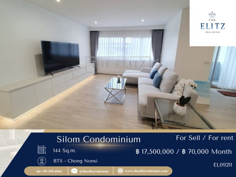 ✨ ลงทุนกับสินทรัพย์ที่ไม่มีวันเสื่อมคลาย Silom Condominium ทำเลศาลาแดง-สีลม ปล่อยง่าย Yield ดี เป็นที่ต้องการตลอดกาล 😊