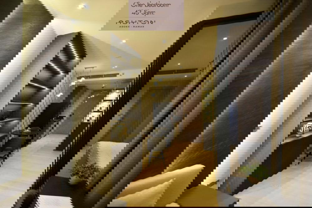 รูป ให้เช่า 🔥 Ashton Asoke | Luxury Landmark ใจกลางอโศก | ติด BTS อโศก & MRT สุขุมวิท (Interchange) | วิวเมืองระดับท็อป - รูปที่ 3/8