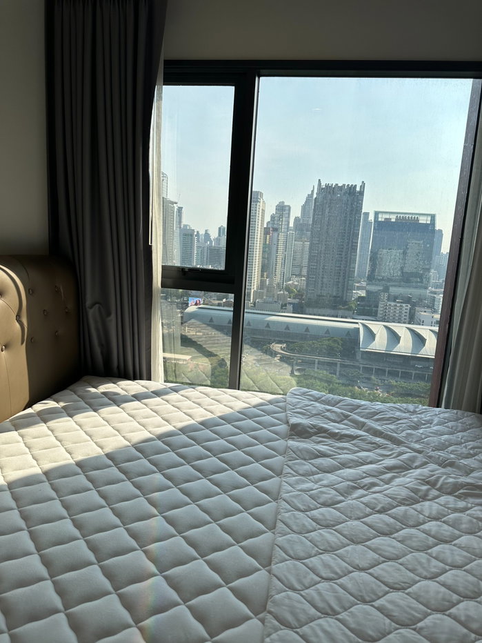 รูป [25,000.-] ให้เช่า Life Asoke Hype | 1 นอน 35 ตรม. ชั้น 27 ทิศใต้ วิวสวยที่สุด (Rare Position) แต่งครบ - รูปที่ 2/15