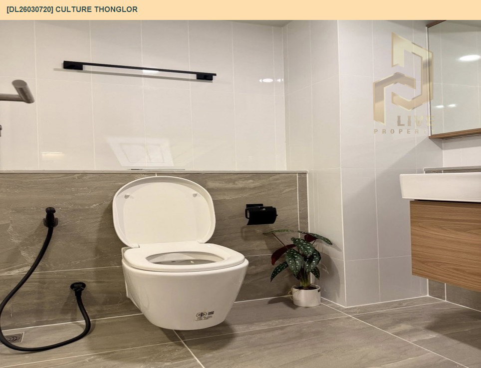 รูป DL26030720 ให้เช่าคอนโด คัลเจอร์ ทองหล่อ (Culture Thonglor) ใกล้ - พร้อมเข้าอยู่ โทรด่วน 0614453194 LineID @162cjixi - รูปที่ 9/9