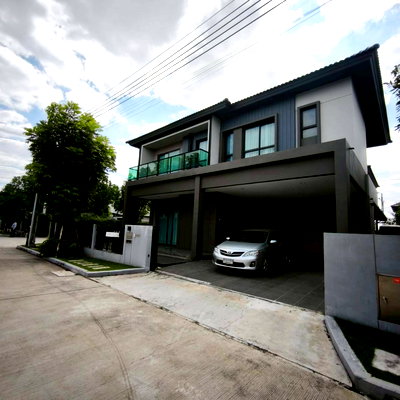 บ้านเดี่ยว บิ๊กซี บางใหญ่ : ขายบ้านเดี่ยว 2 ชั้น โครงการ  เวนิว ไอดี เวสต์เกต  นนทบุรี ( หลังมุม )