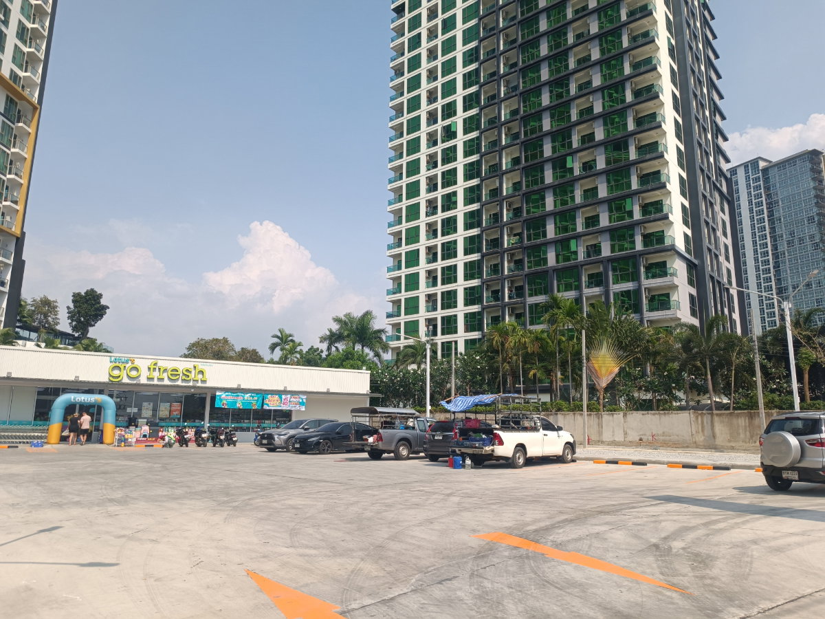 รูป ขายคอนโดดุสิตแดรนคอนโดวิว 1ห้องนอน 1ห้องน้ำ ติดจอมเทียนสาย2 ติด  Tesco lotus เพียง 2.3ล้านบาท ชื่อต่างชาติ  - รูปที่ 3/16