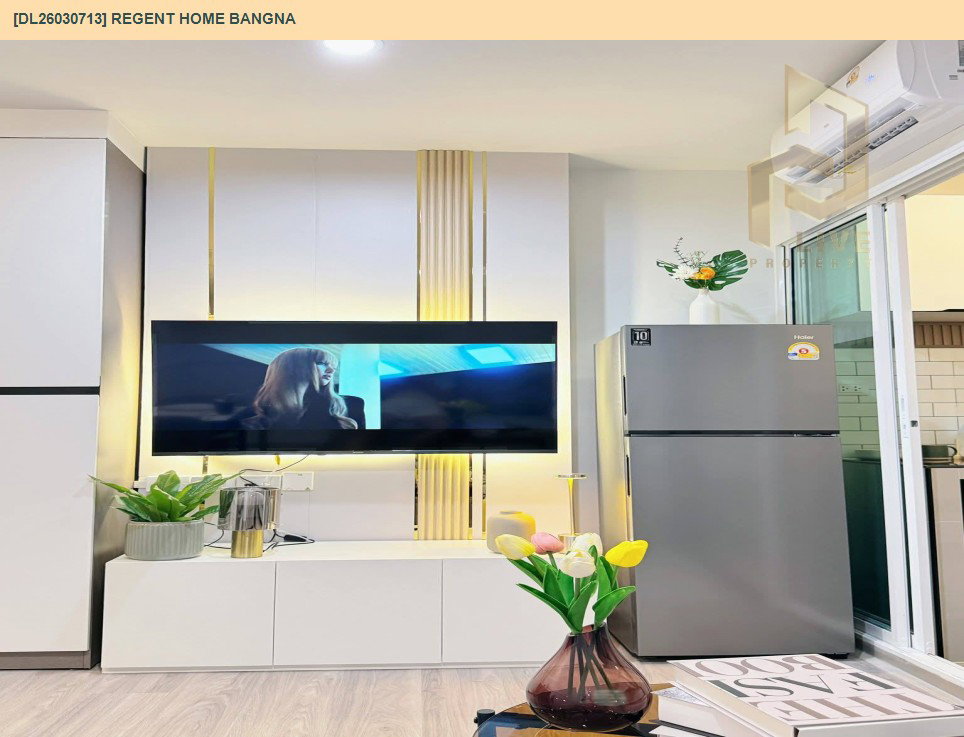 รูป DL26030713 ให้เช่าคอนโด รีเจ้นท์ โฮม บางนา (Regent home bangna) ใกล้ BTS บางนา พร้อมเข้าอยู่ โทรด่วน 0800343450 LineID @655ebbvc - รูปที่ 5/10