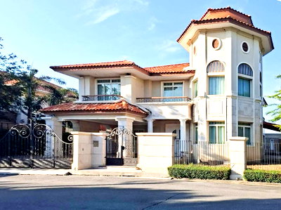 เช่าบ้านเดี่ยว สถาบันบัณฑิตพัฒนบริหารศาสตร์ (นิด้า) : บ้านเดี่ยว พื้นที่ 100 ตร.ว. เฟอร์ครบ พร้อมเข้าอยู่ทันที ติดรถไฟฟ้าสายสีส้ม ใกล้ Community สัมมากร ทางด่วนมอเตอร์เวย์ 🚗