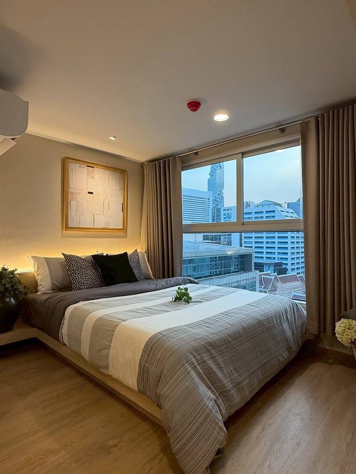 รูป ปล่อยเช่า Culture Chula ห้อง Duplex ตกแต่งเฟอร์นิเจอร์ครบ พร้อมเข้าอยู่! - รูปที่ 15/18