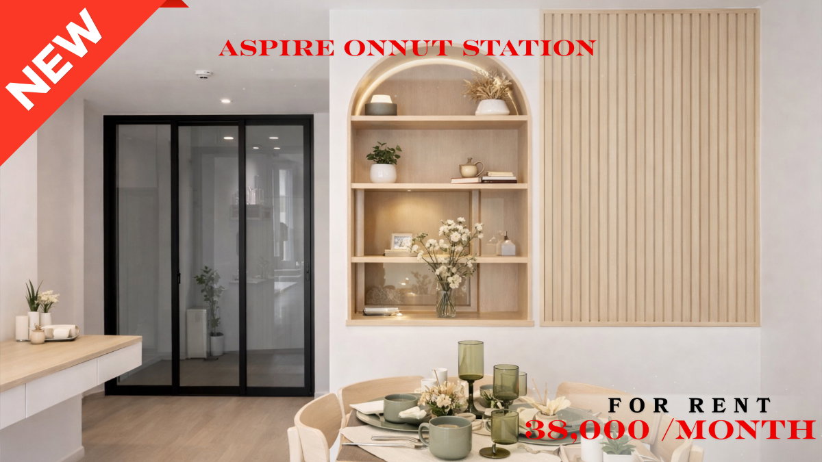 รูป 🍀🍀🍀 Exclusive Unit 🔥ให้เช่า📌 แอสปาย อ่อนนุช สเตชั่น 🌸 (Line:@rent2022)ห้องสวย พร้อมเข้าอยู่✨A10535  - รูปที่ 1/15