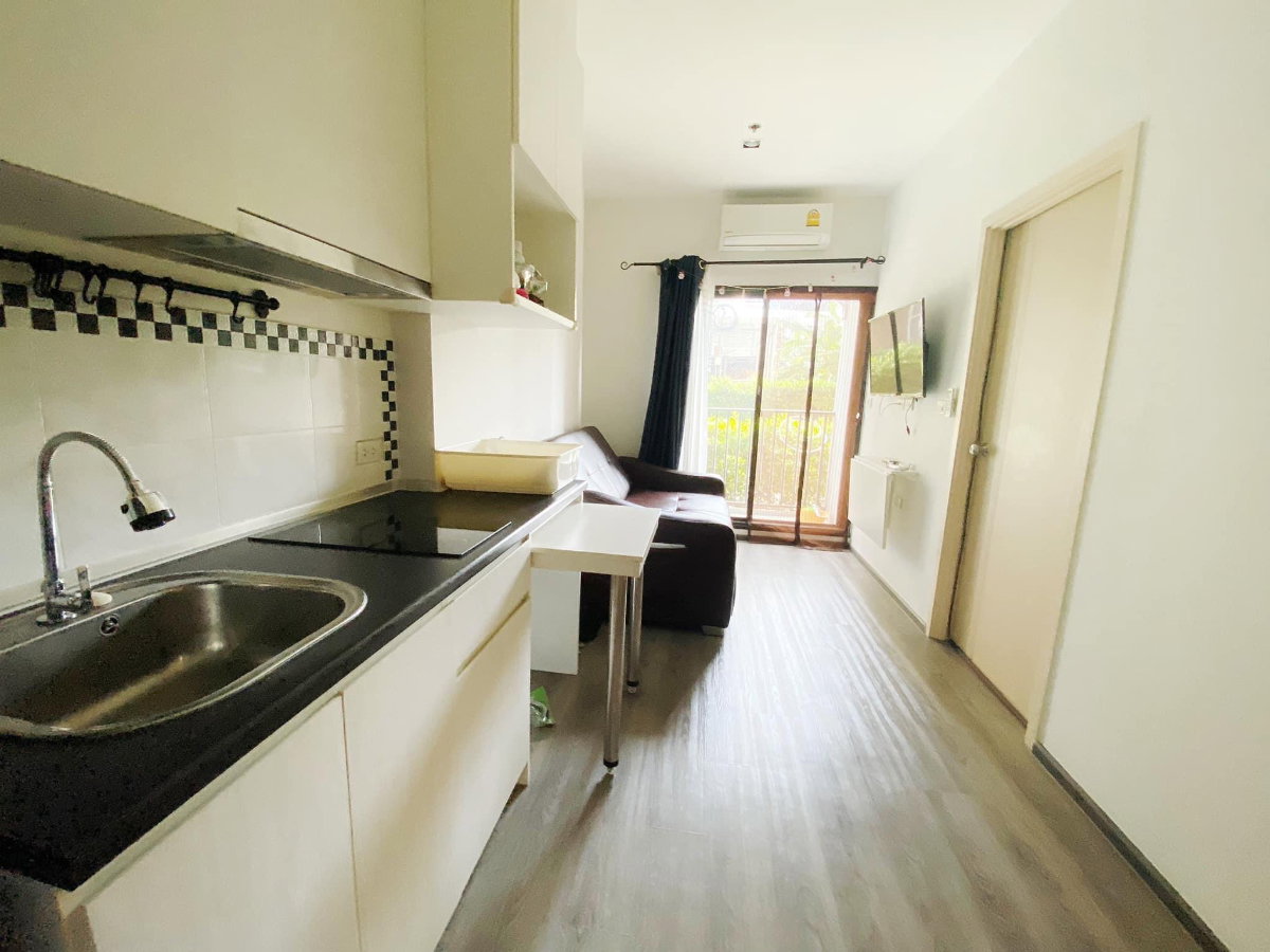 รูป ให้เช่า Rich Park Triple Station หัวหมาก 29ตรม. เฟอร์ครบ 12,000 บาท - รูปที่ 4/7