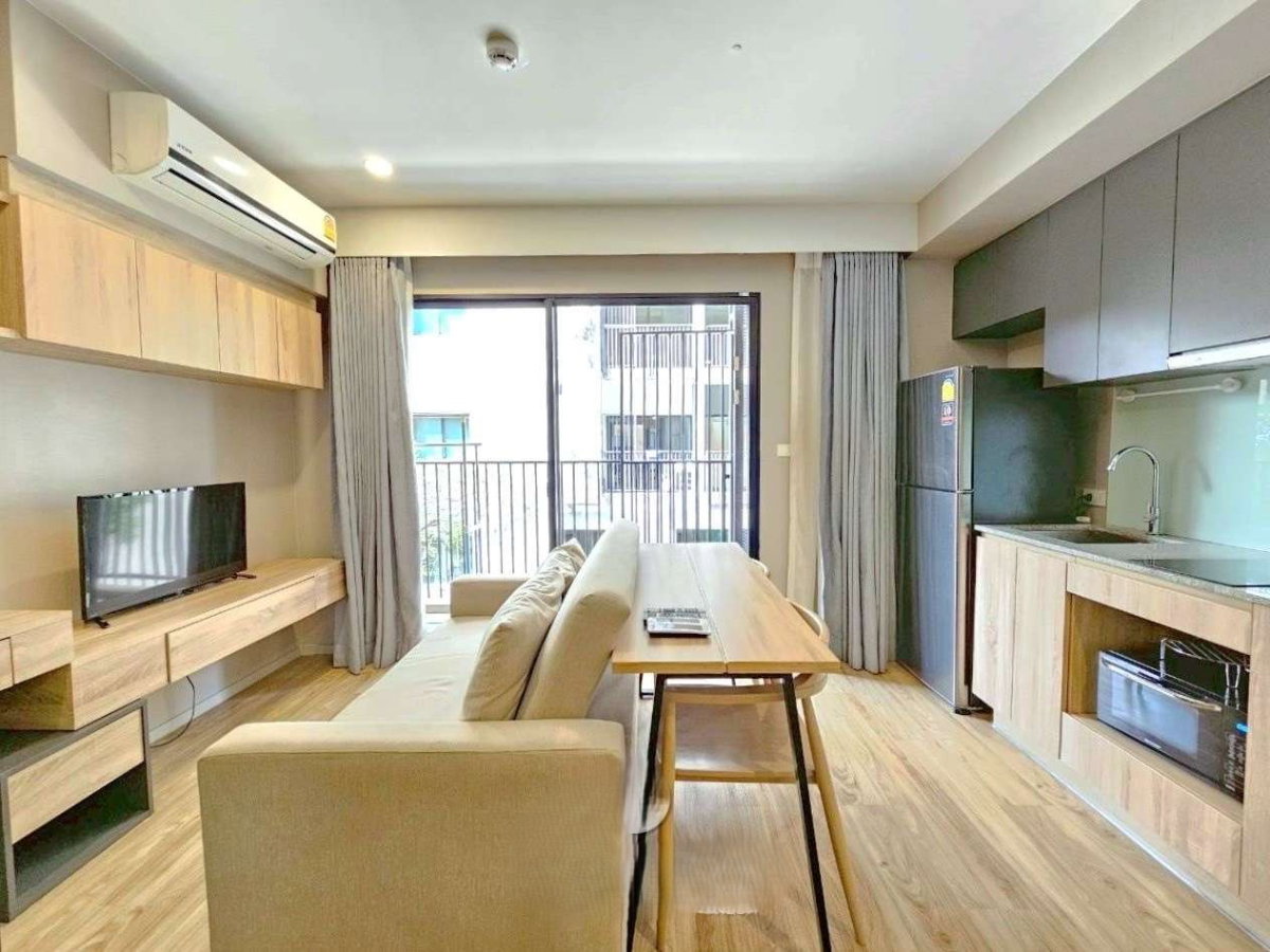 รูป ให้เช่าด่วน Blossom Condo @ Sathorn-Charoenrat ราคา 16,000 บาท ขนาด 30 ตรม.ห้องนอน 1 ชั้น 2 ตึก C วิว สวน - รูปที่ 1/11