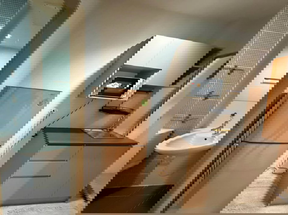 รูป K-023💢เช่า9,500🌵🌈The Kith ติวานนท์ 🌵🌈 แบบ 2 ห้องนอน เฟอร์ครบพร้อมเข้าอยู่✅ - รูปที่ 8/12