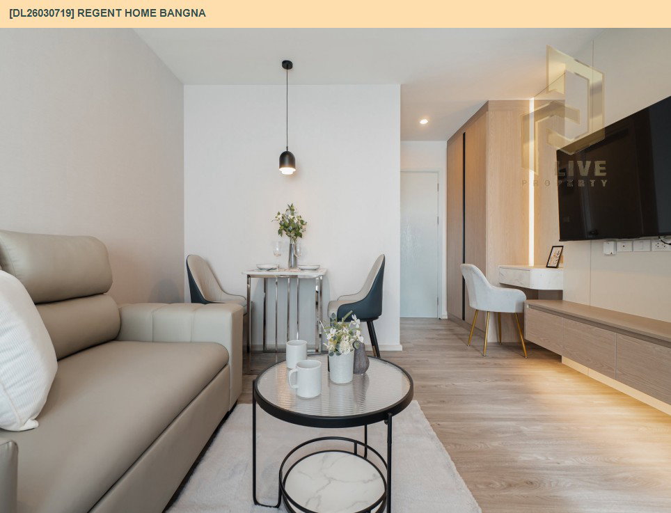 รูป DL26030719 ให้เช่าคอนโด รีเจ้นท์ โฮม บางนา (Regent home bangna) ใกล้ BTS บางนา พร้อมเข้าอยู่ โทรด่วน 0656133286 LineID @534wlwof - รูปที่ 7/11