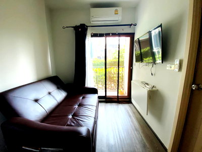 คอนโดให้เช่า : ให้เช่า Rich Park Triple Station หัวหมาก 29ตรม. เฟอร์ครบ 12,000 บาท