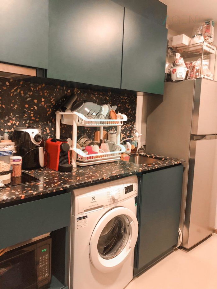 picture 📣Nice room!📣 For Rent Condo THE BASE SUKHUMVIT 50 Building A, Floor 2,Studio, Room size 25.00 sqm - 6/8