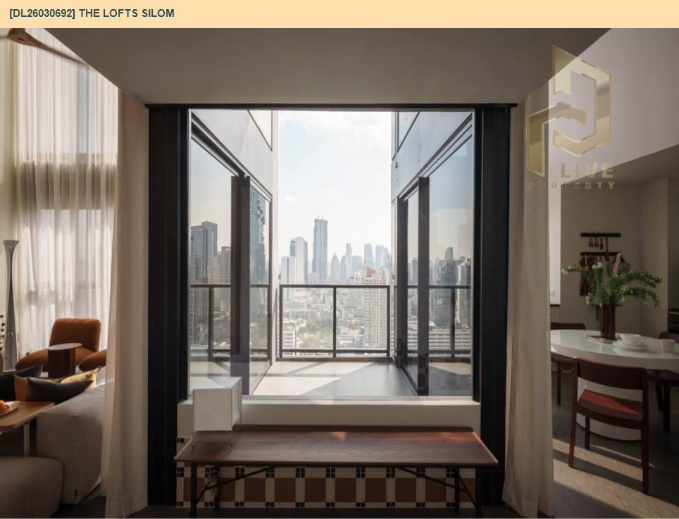 รูป DL26030692 ให้เช่าคอนโด เดอะ ลอฟท์ สีลม (The Lofts Silom) ใกล้ BTS สุรศักดิ์ พร้อมเข้าอยู่ โทรด่วน 0653619502 LineID @897iyzll - รูปที่ 9/18