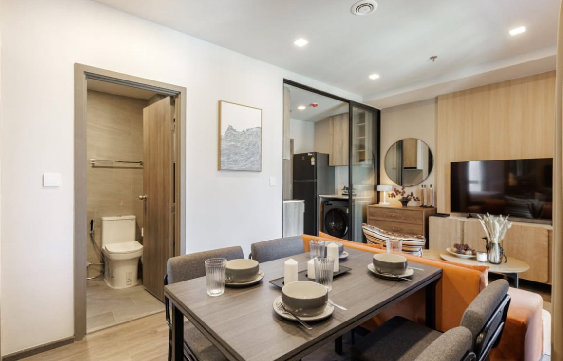 รูป ‼️✅ให้เช่าคอนโด Metris District Ladprao 2bed1bath แต่งสวย 🐶🐱Pet Friendly - รูปที่ 5/21