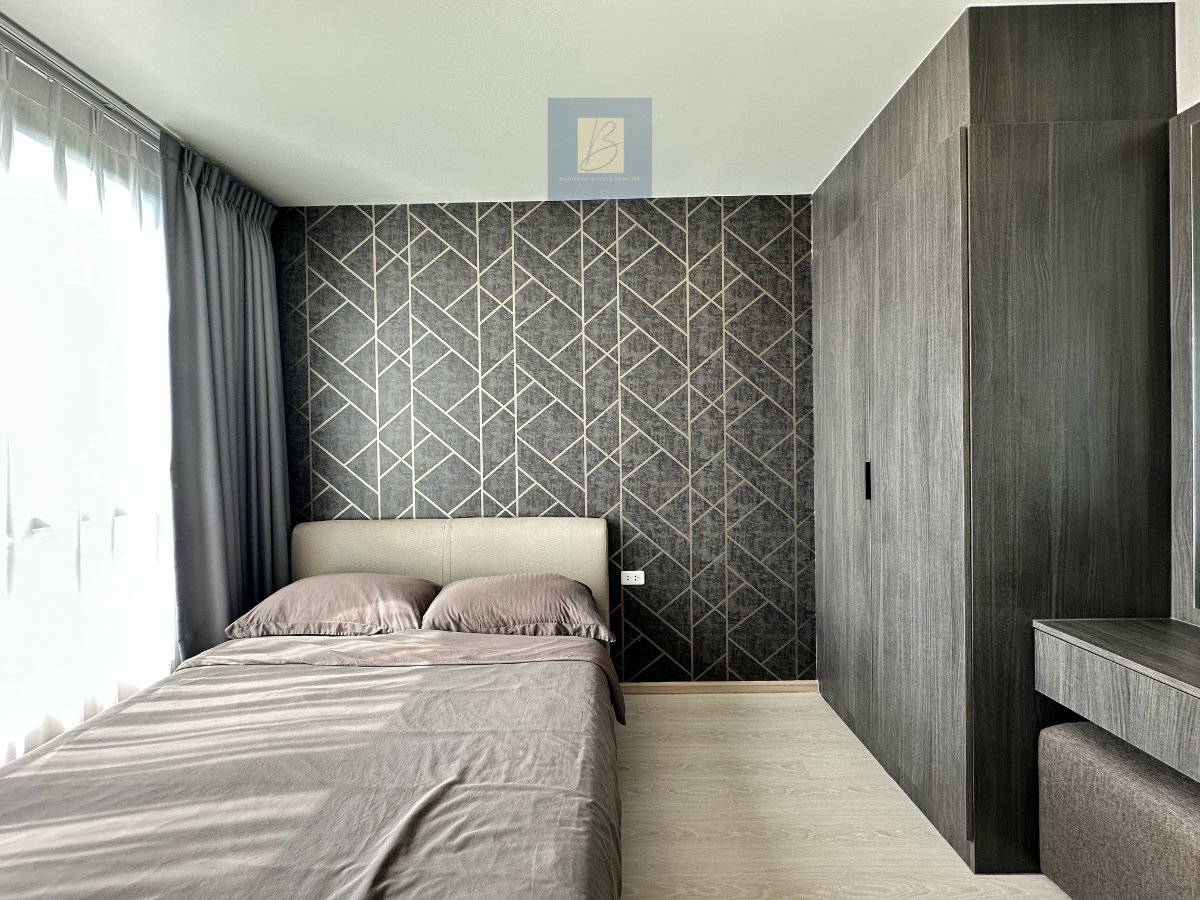 picture For rent 1 bedroom closed kitchen, pool view. There is a shuttle to BTS Udomsuk. - 3/18